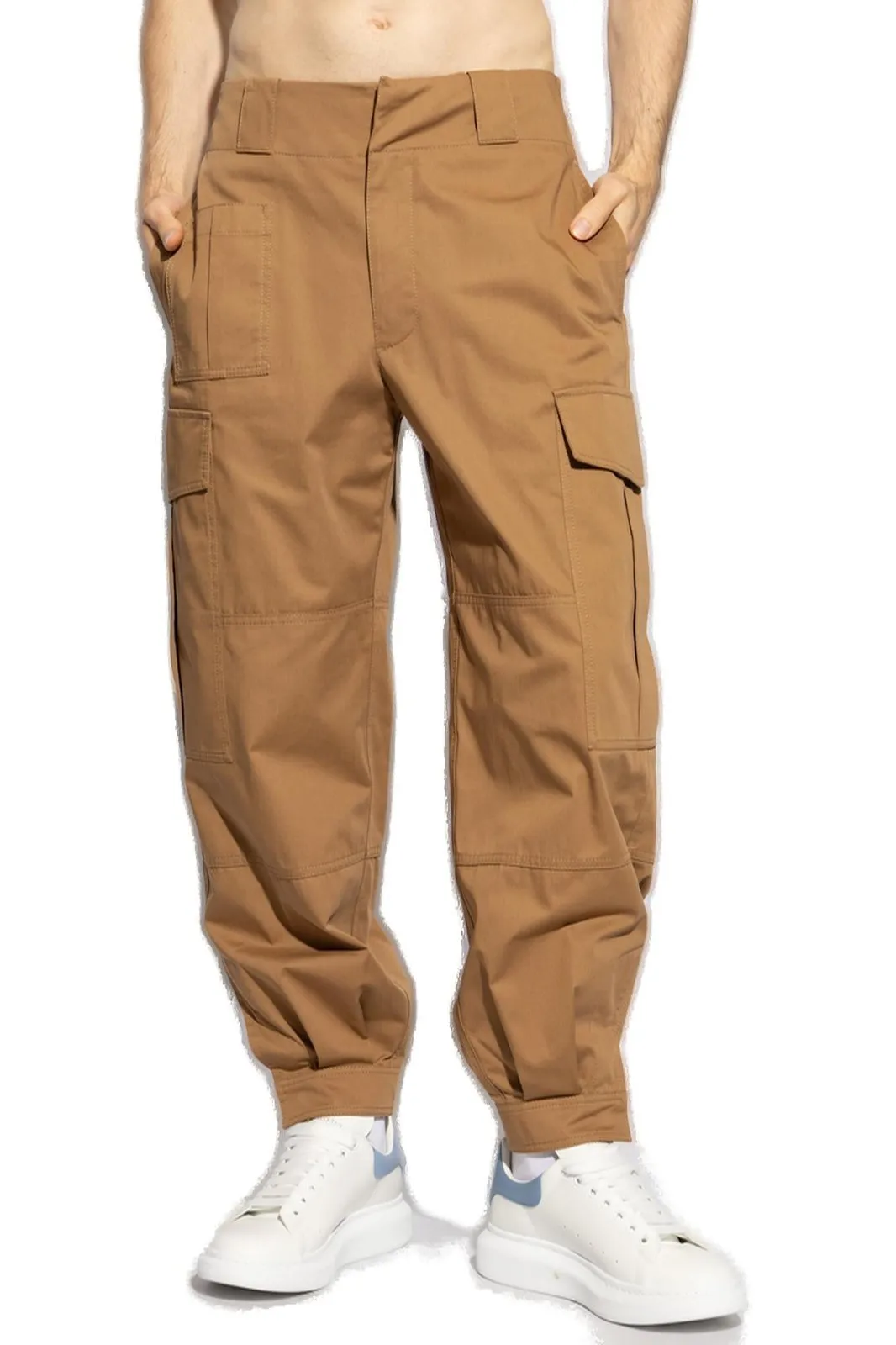 Alexander Mc Queen - Pantalon cargo à poches