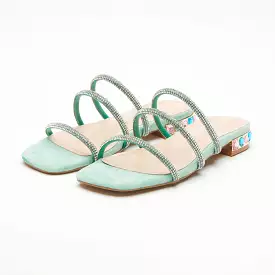 AZURA ALLUXURE SLIDE SANDAL