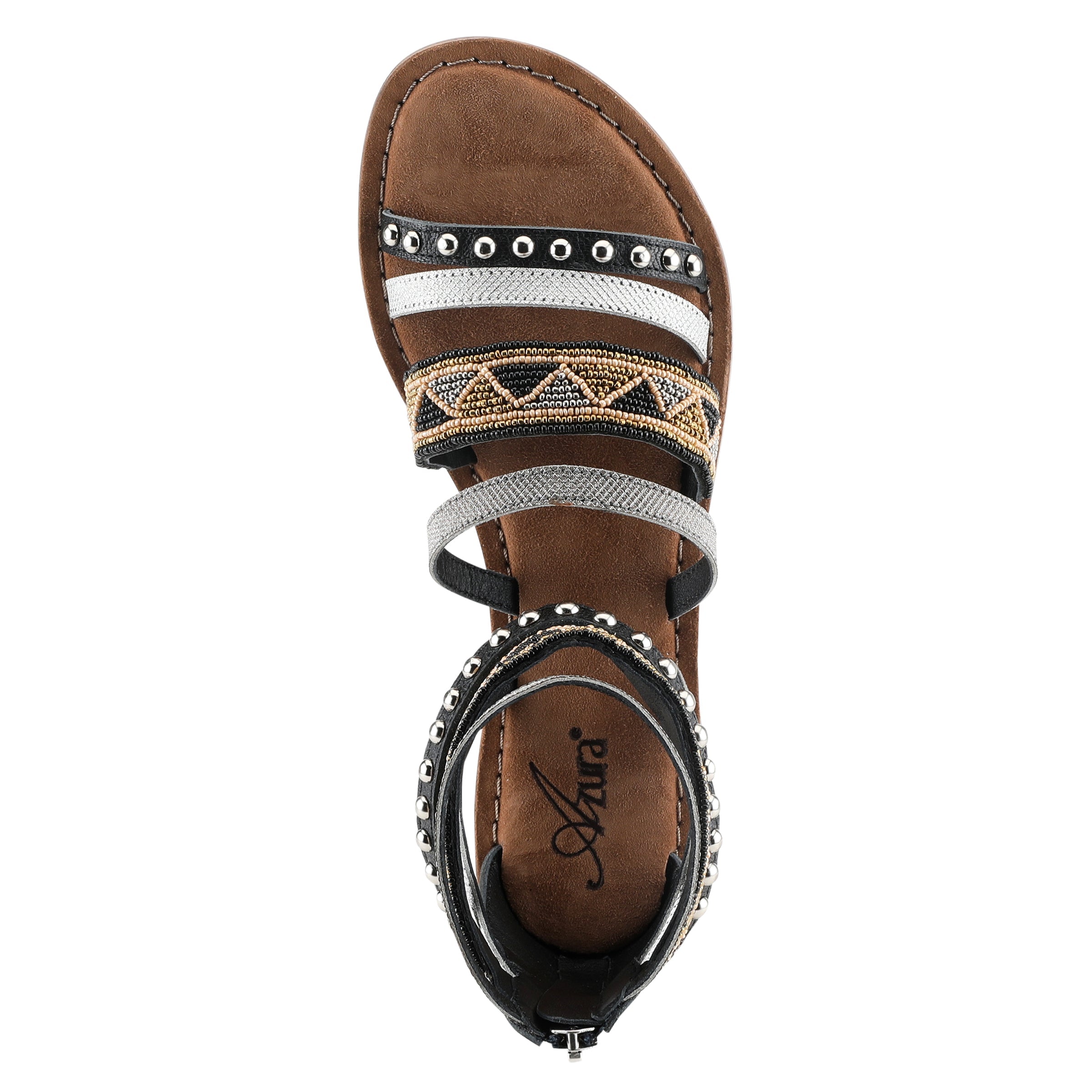 AZURA BELALIA-AZTEC CLOSED BACK SANDALS