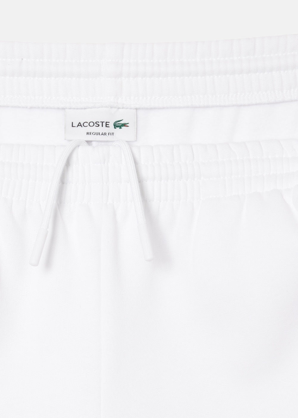 Bas de survêtement Lacoste en molleton blanc