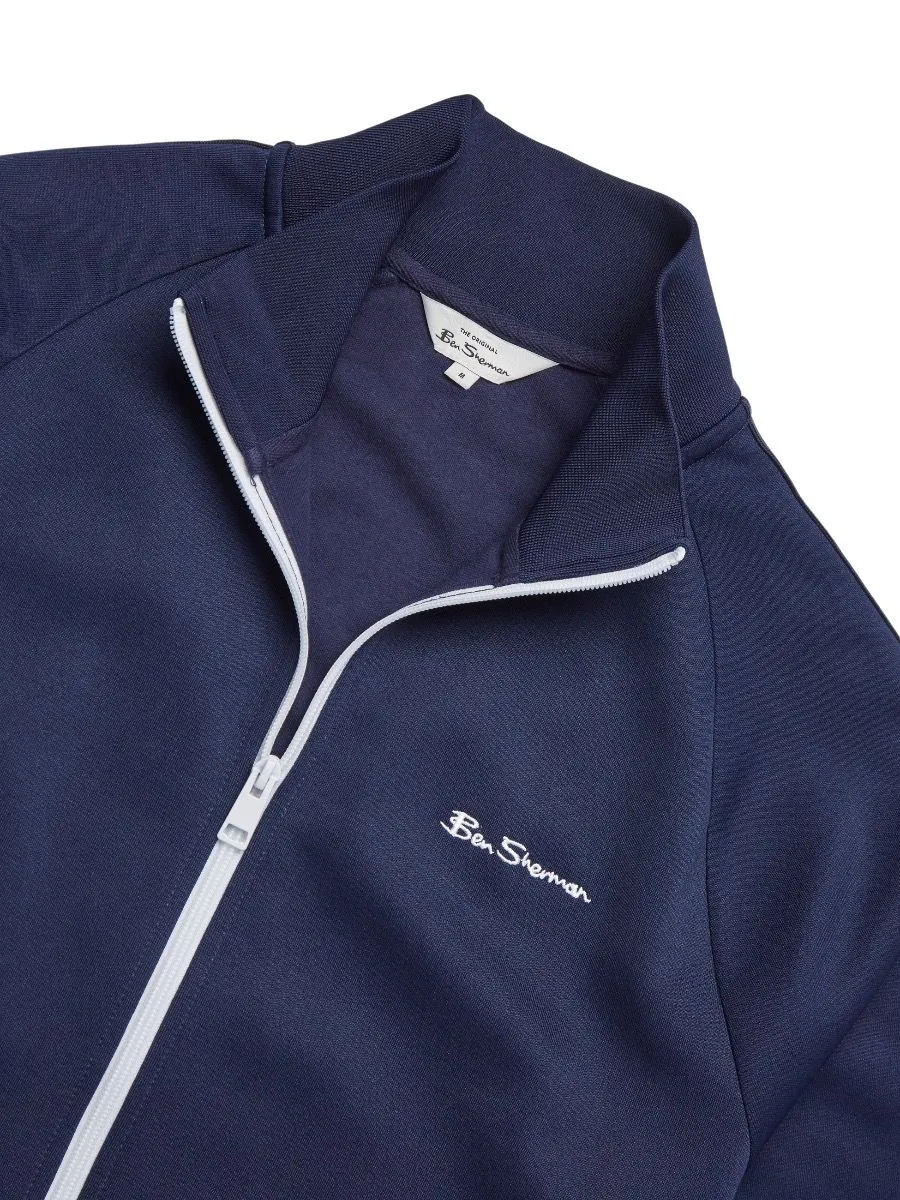 Ben Sherman House Tarped Track Jacket Marine