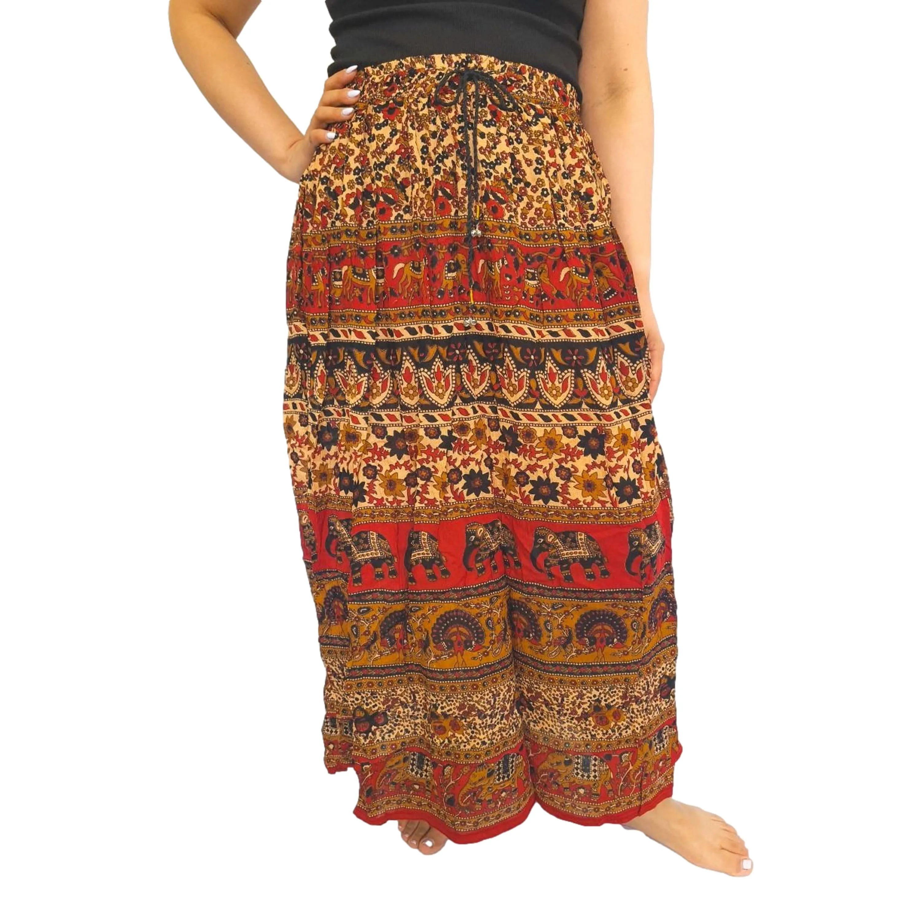 Bohemian Style Long Skirt