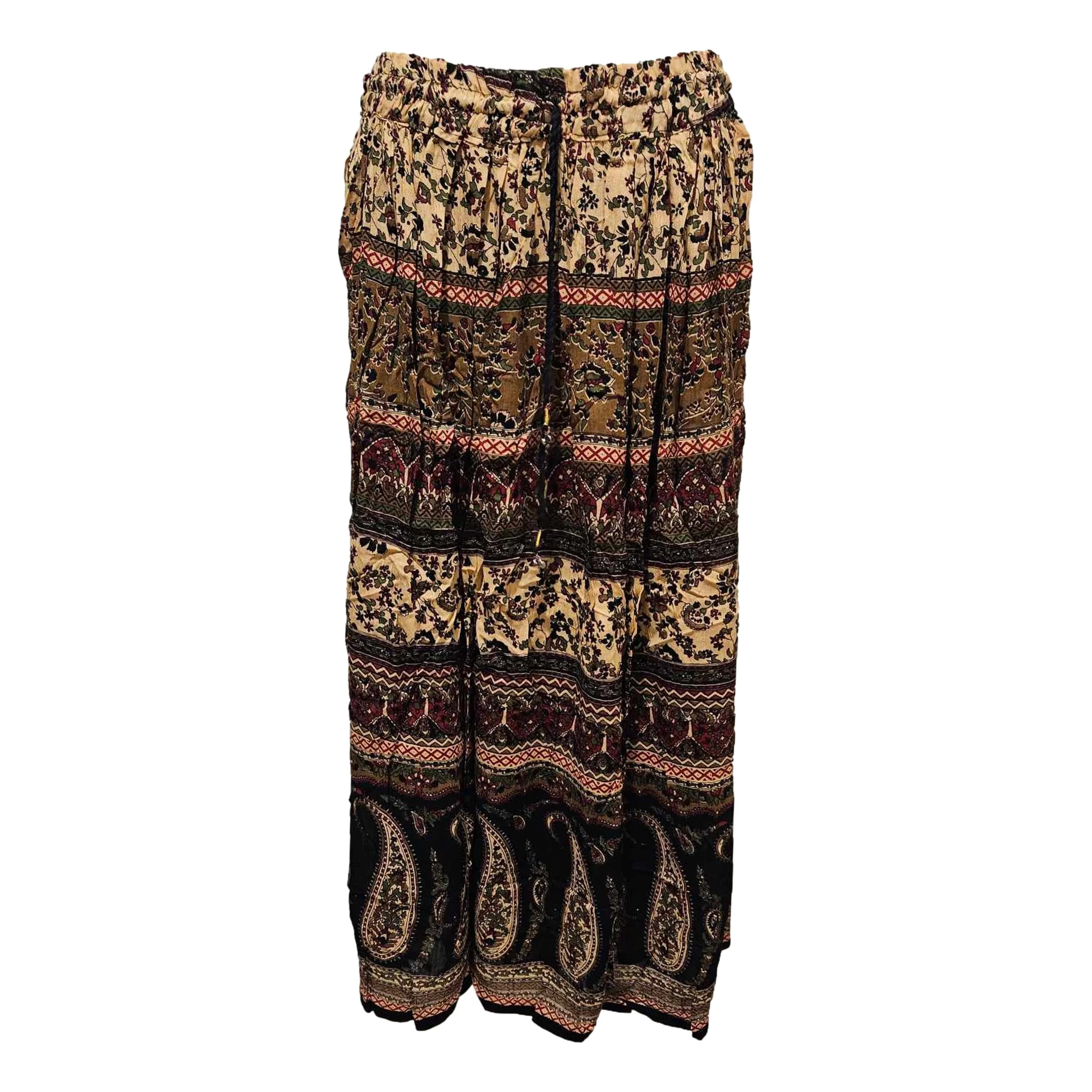 Bohemian Style Long Skirt