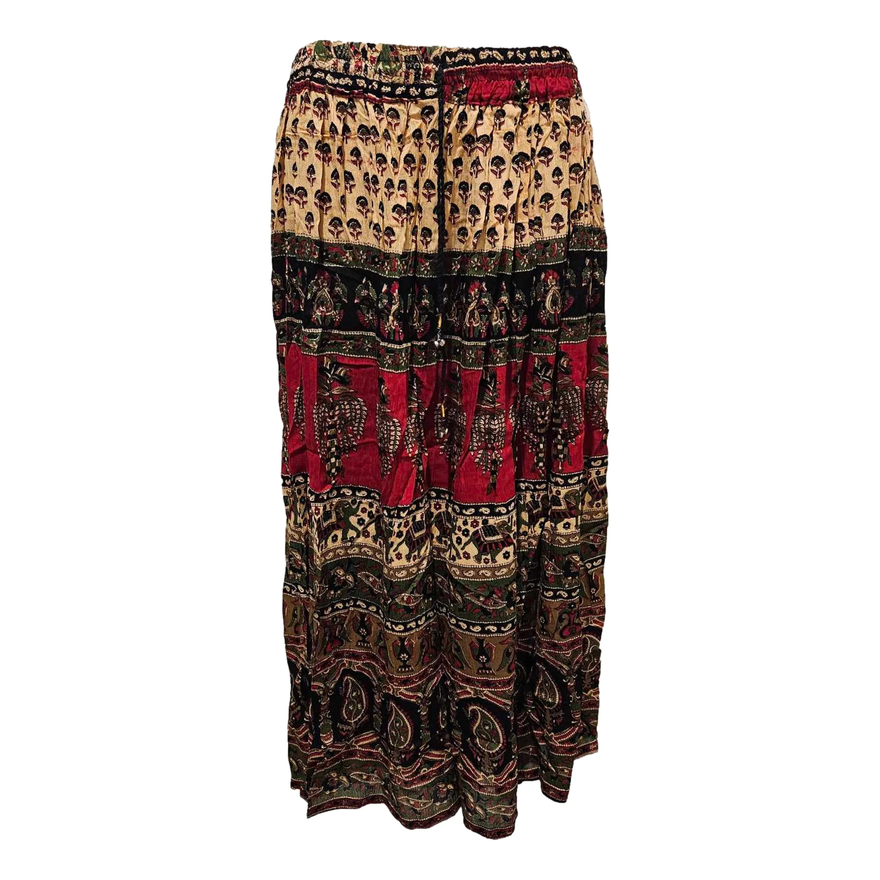 Bohemian Style Long Skirt