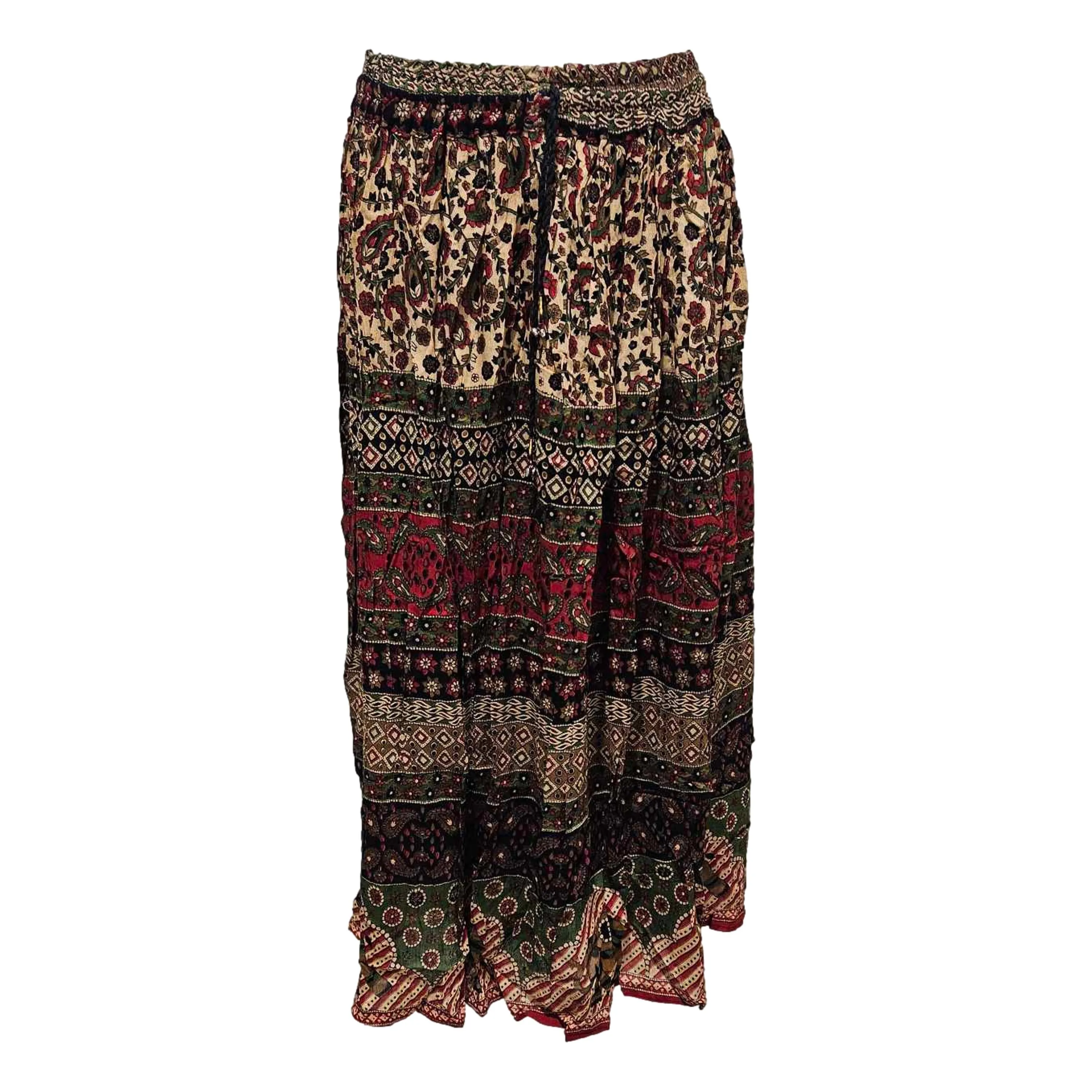 Bohemian Style Long Skirt