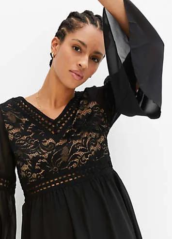 bonprix bonprix Lace Bodice Dress | Kaleidoscope