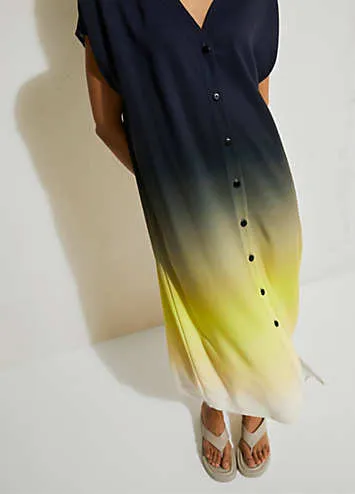 bonprix Dip-Dye Kaftan Dress | Grattan