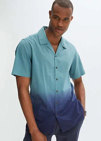 bonprix Dip Dye Short Sleeve Shirt | Grattan