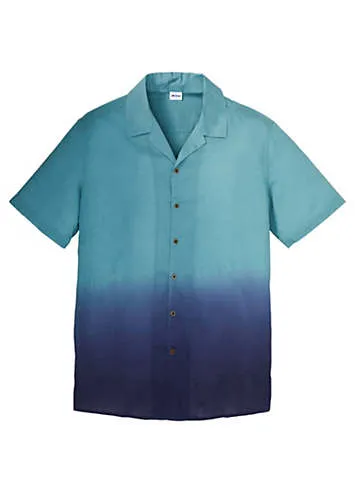 bonprix Dip Dye Short Sleeve Shirt | Grattan