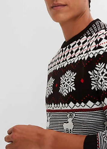 bonprix Fairisle Crew Neck Jumper | Grattan