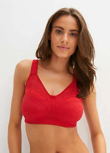 bonprix Non Wired Lace Full Cup Bra | Grattan