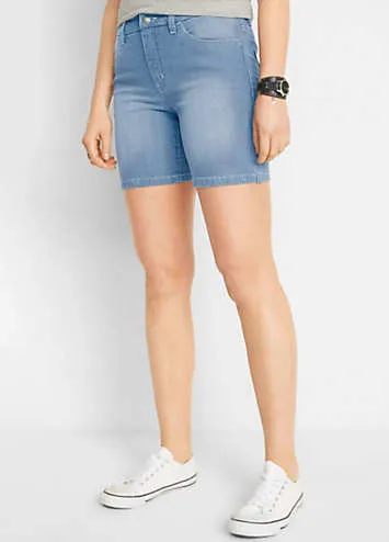 bonprix Pack of 2 Denim Shorts | Grattan