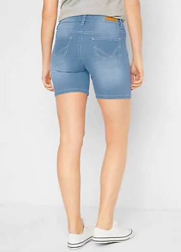 bonprix Pack of 2 Denim Shorts | Grattan