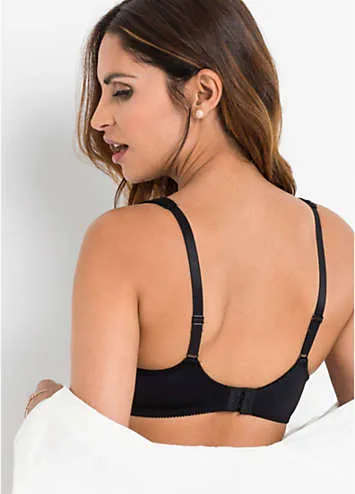 bonprix Pack of 2 Underwired Embroidered Bras | Grattan