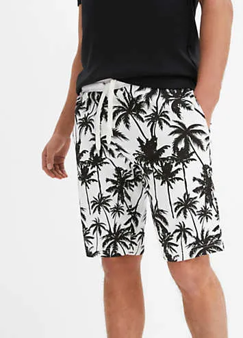 bonprix Palm Tree Bermuda Shorts | Grattan