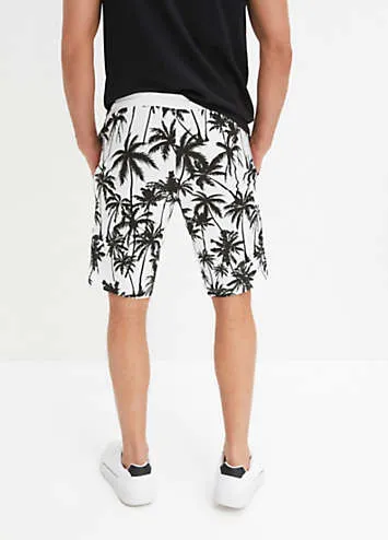 bonprix Palm Tree Bermuda Shorts | Grattan