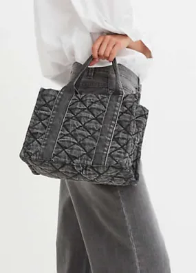 bonprix Quilted Denim Bag | Grattan