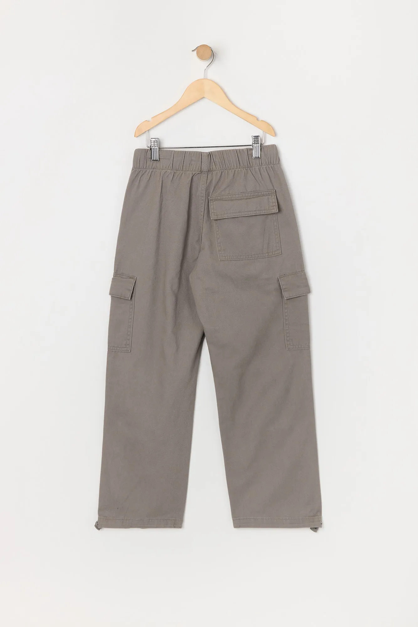 Boys Toggle Hem Parachute Cargo Pant