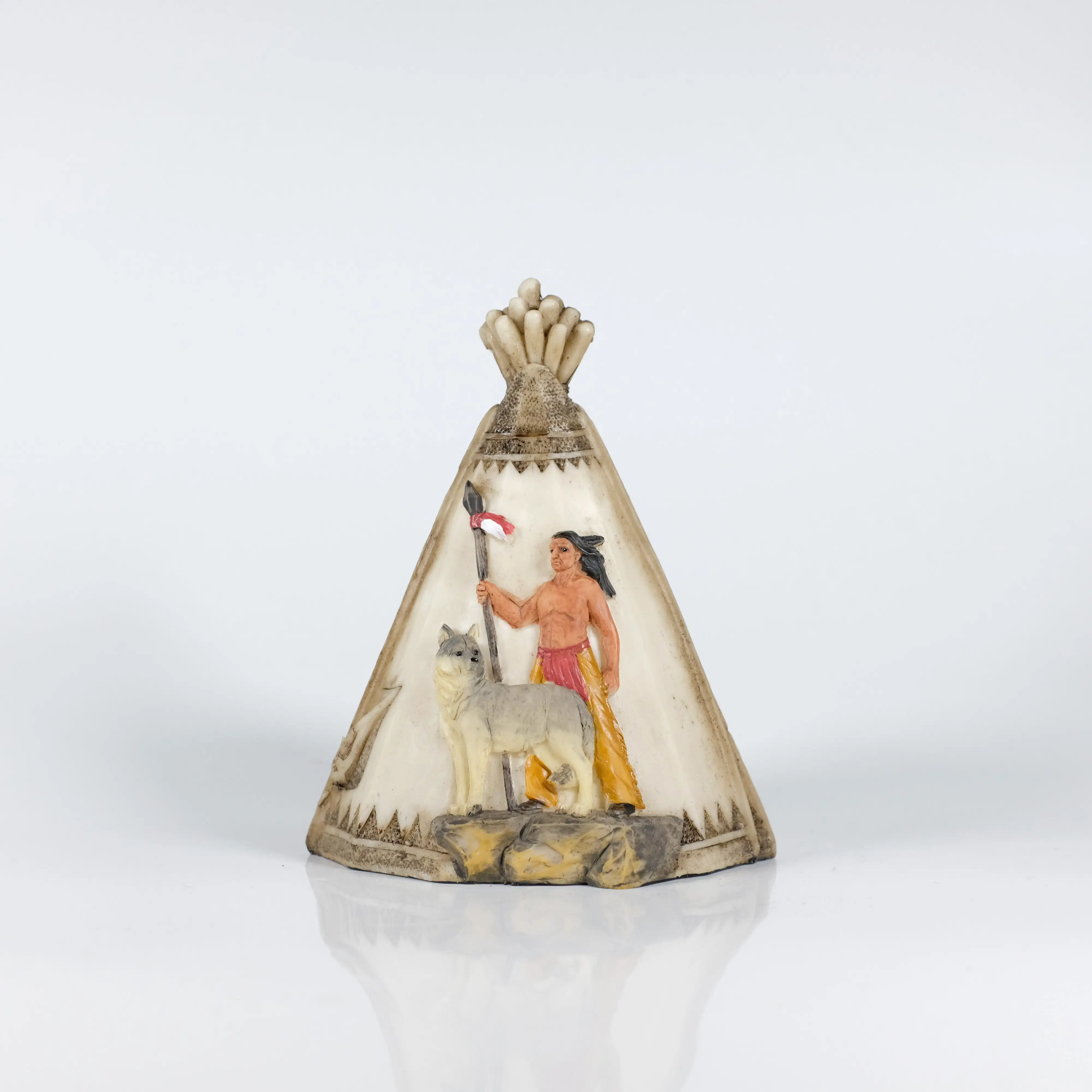 Canadian Indian tent Figure