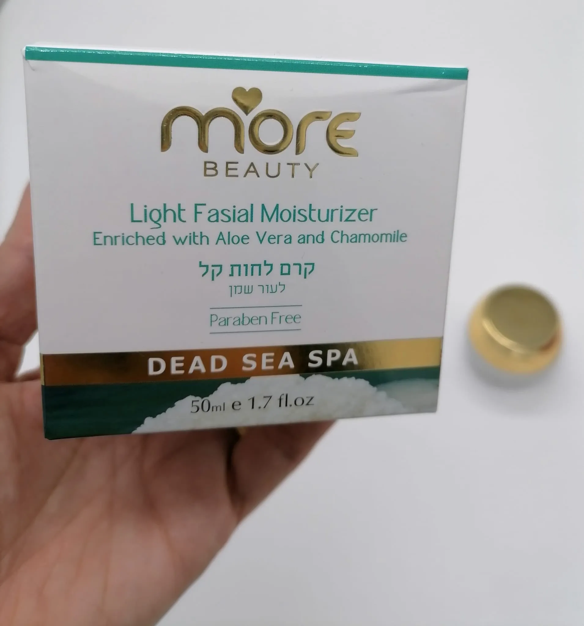 Dead Sea Light Fasial Moisturizer cream DS062