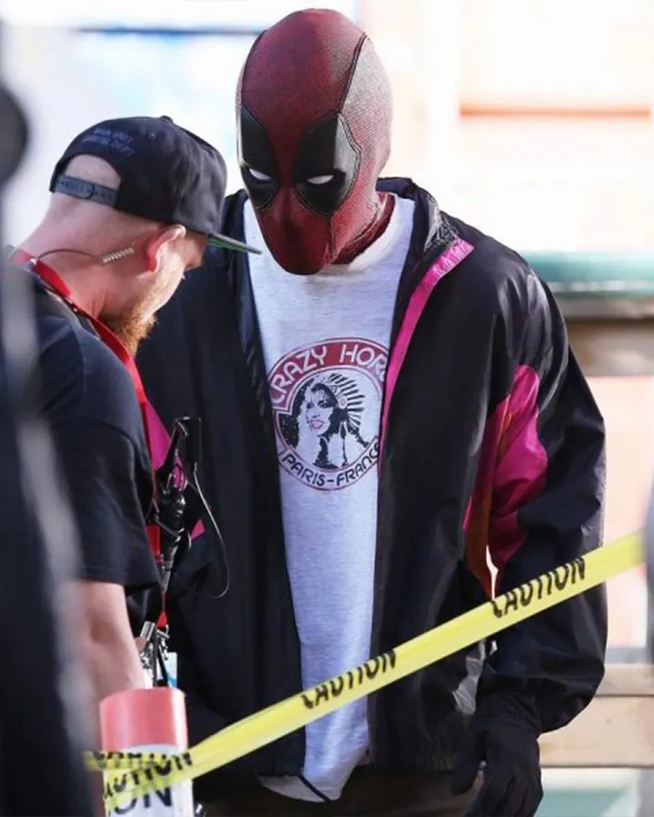 Deadpool 2 Wade Wilson Black Jacket - William Jacket