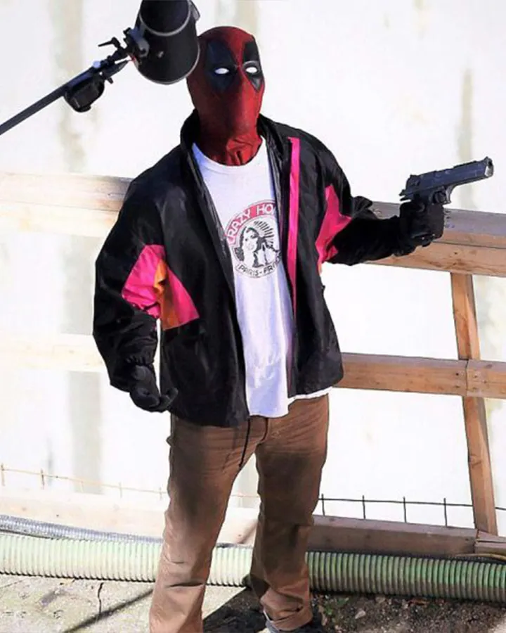 Deadpool 2 Wade Wilson Black Jacket - William Jacket