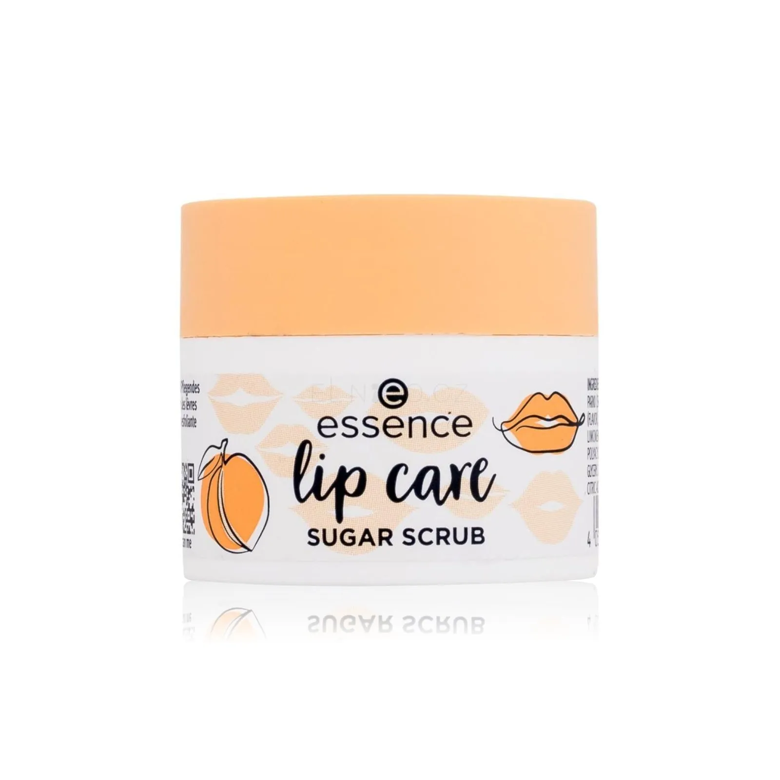 Essence Lip Care Sugar Scrub Orange Moisturizing Regenerating Nourishing Vegan