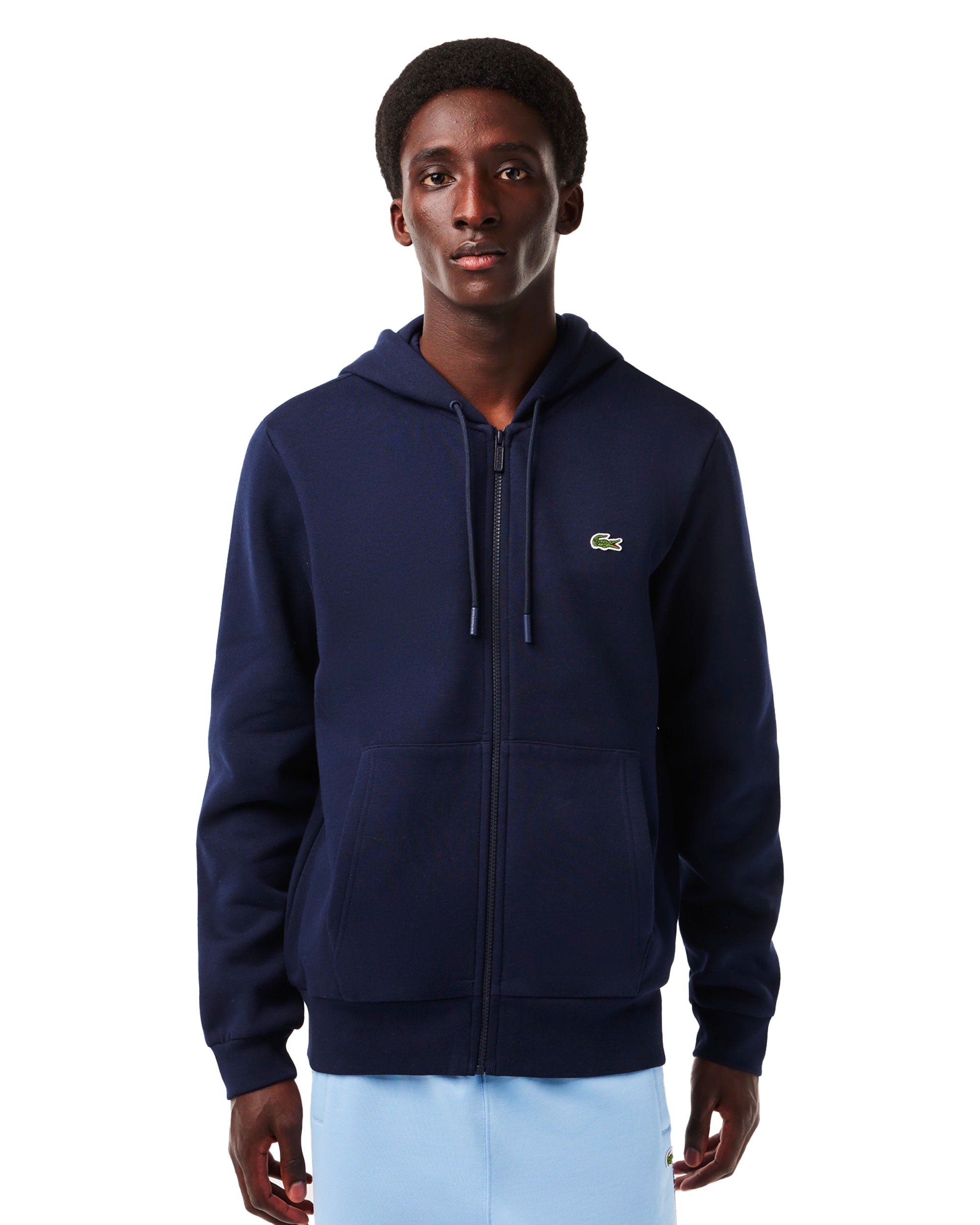 Felpa Uomo Lacoste Basic Blu