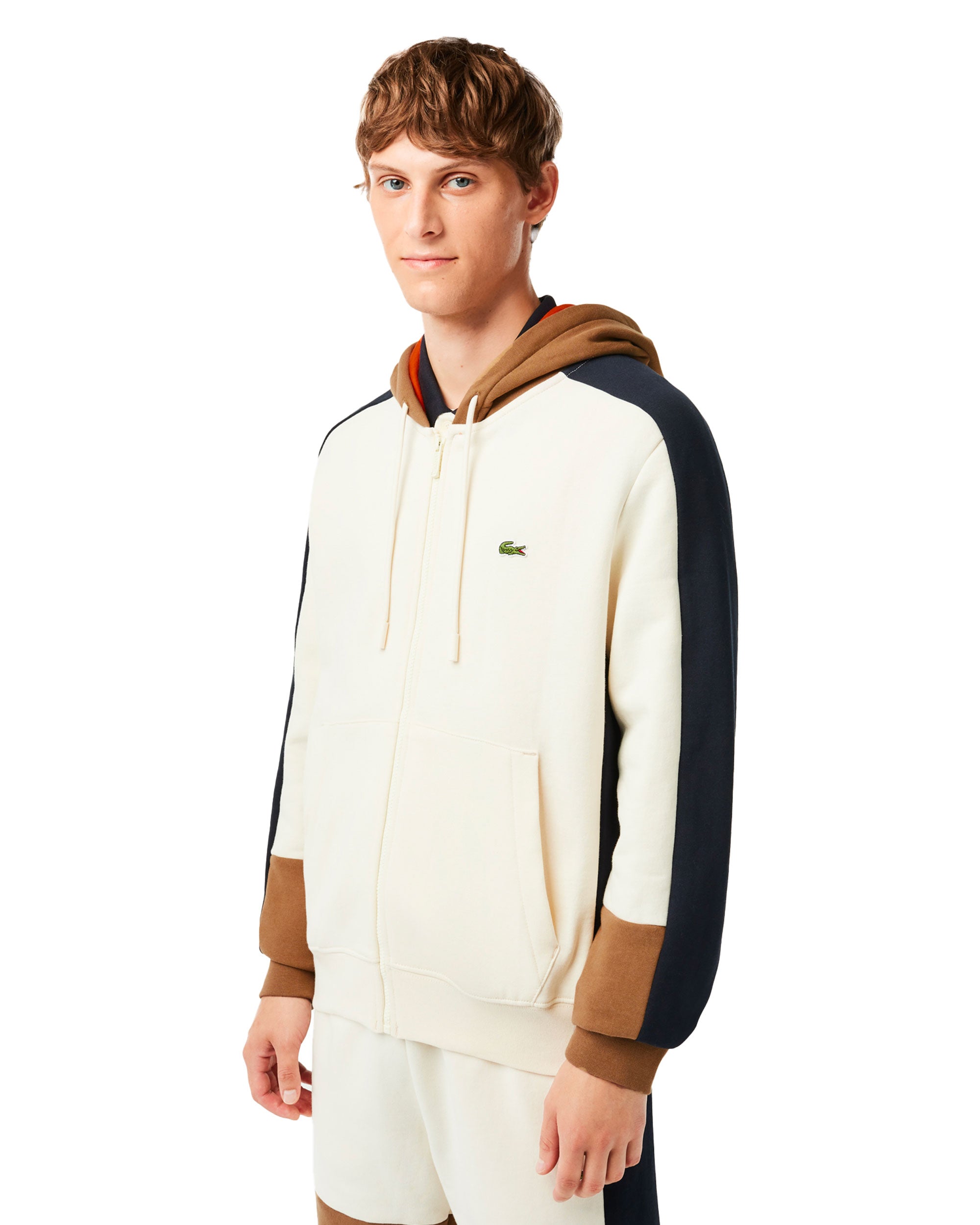 Felpa Uomo Lacoste Beige