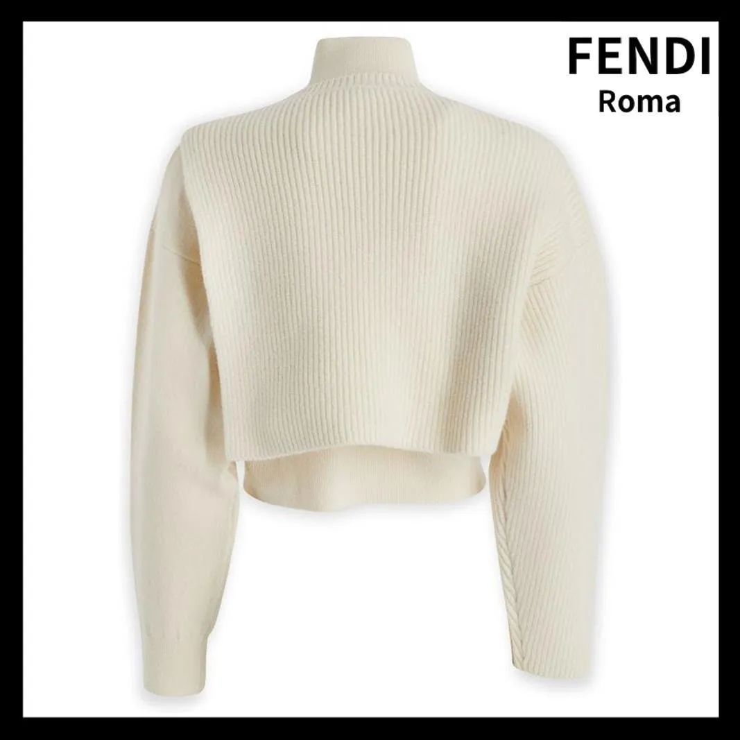 FENDI  |Logo V-neck & Crew neck