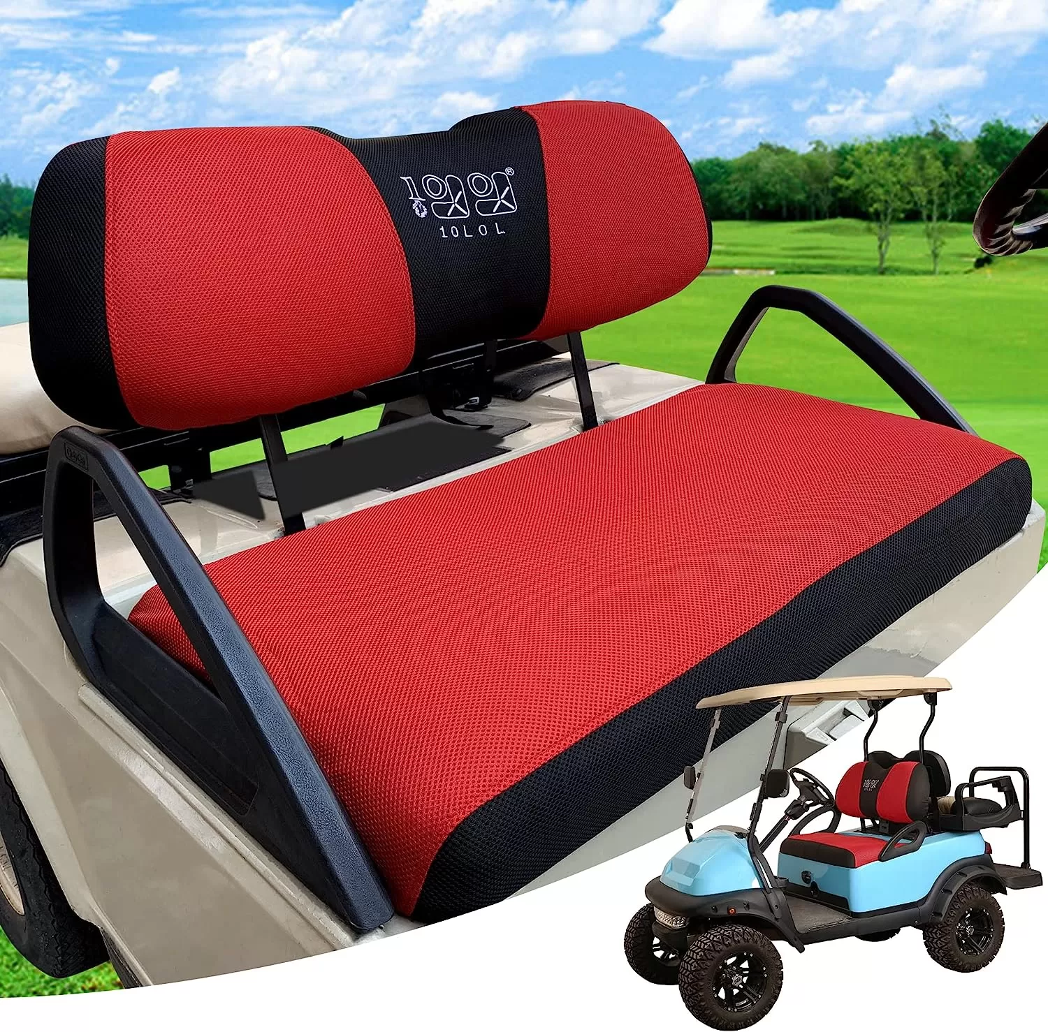 Golf Cart Seat Covers for Club Car Precedent and Yamaha : Protect and Customize Your Ride