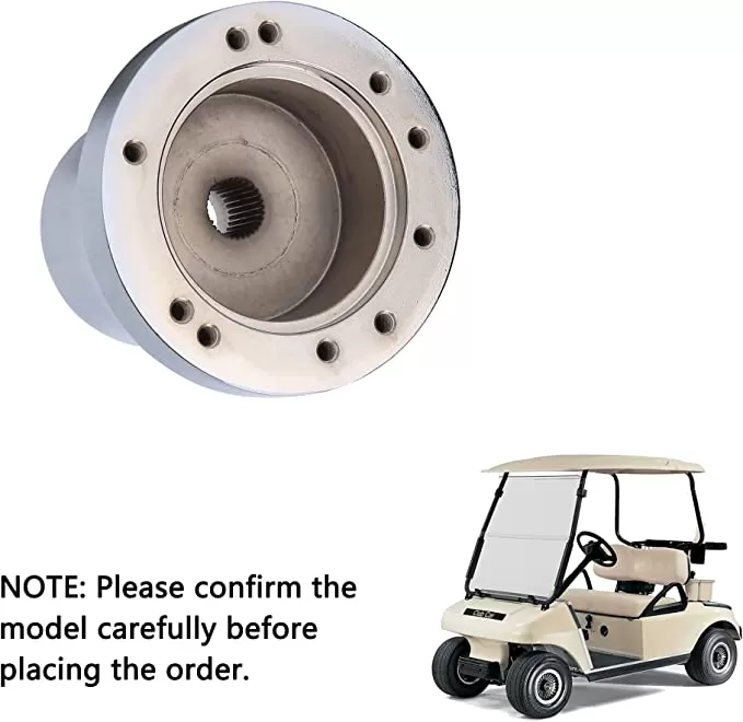 Golf Cart Steering Wheel Adapter for Club Car DS, EZGO RXV TXT, Yamaha - 10L0L