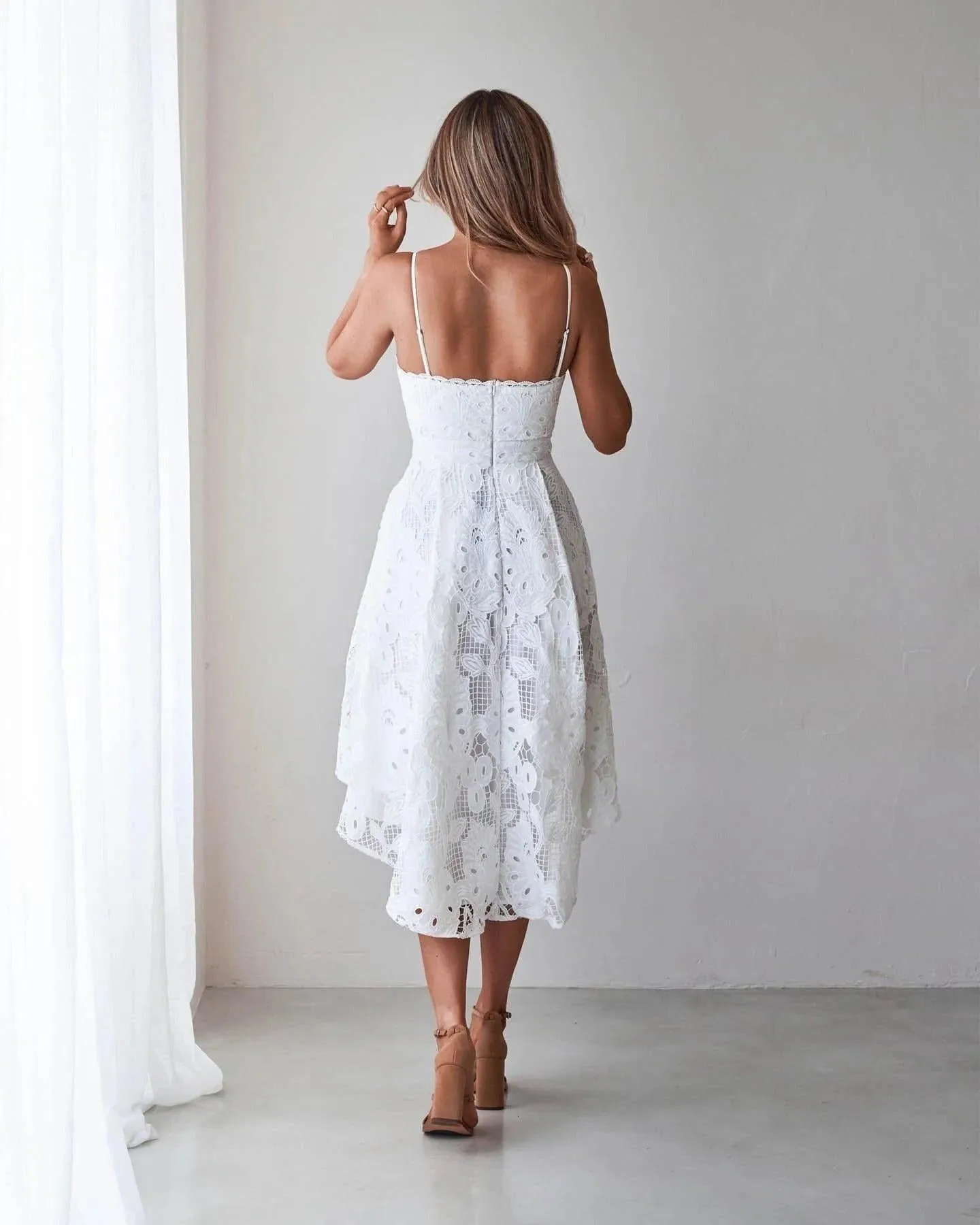 Hadara Dress - White