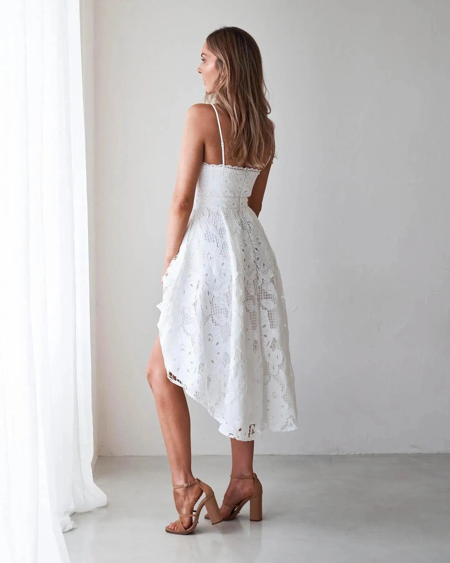 Hadara Dress - White