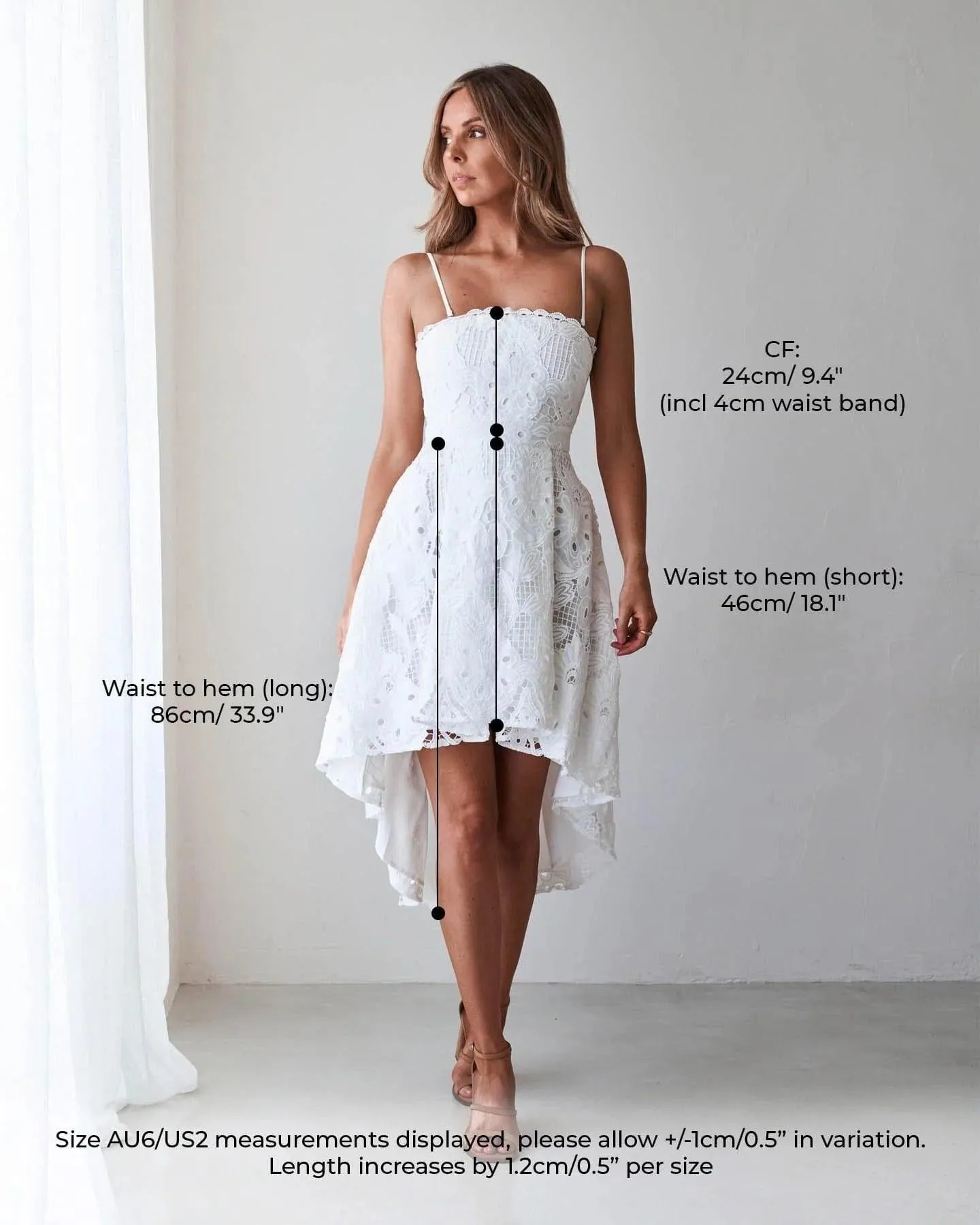 Hadara Dress - White