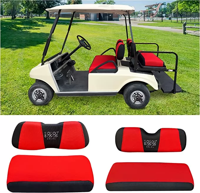 High-Quality and Comfortable Golf Cart Seat Cover for EZGO TXT Club Car DS  - 10L0L