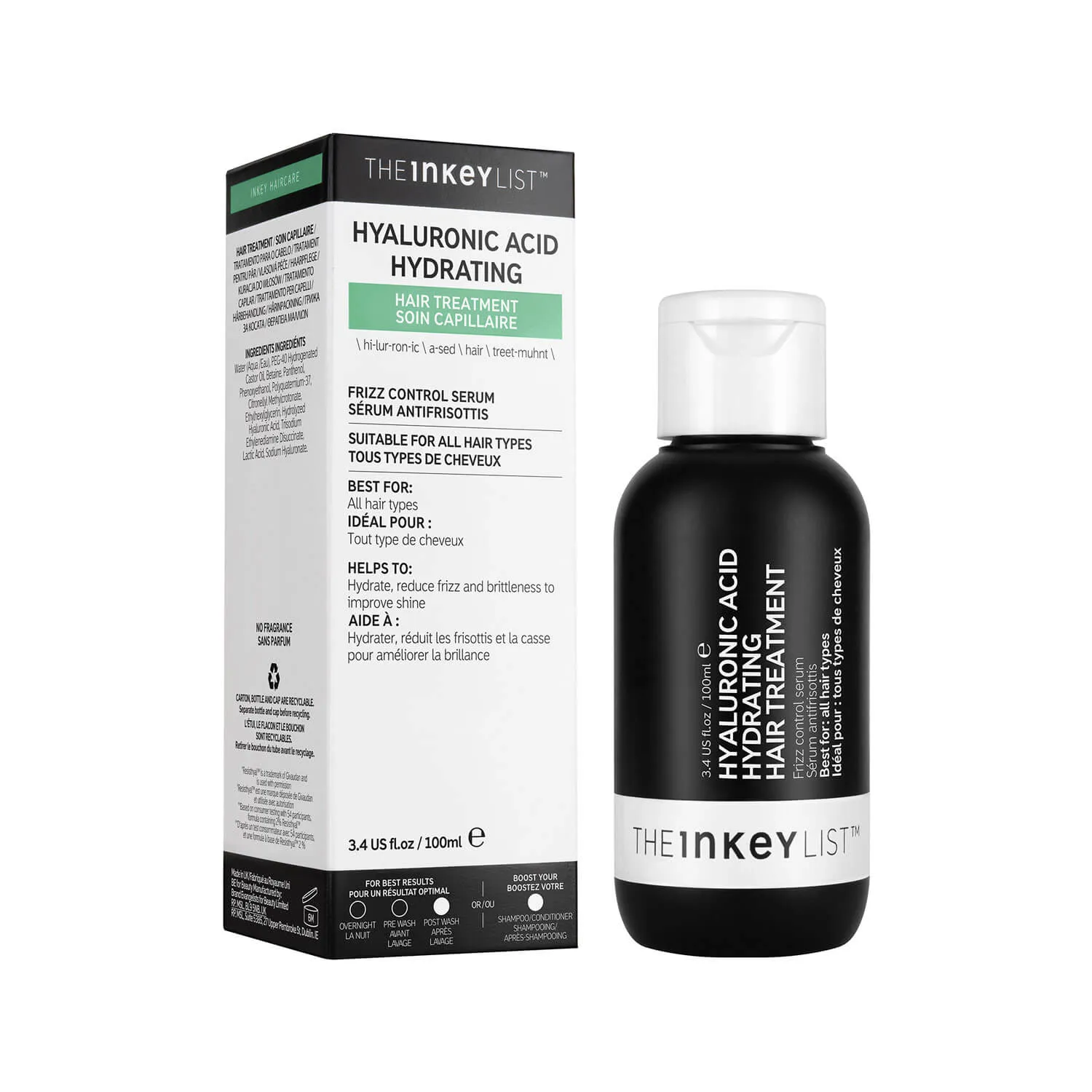 Hyaluronic Acid Hydrating Hair Treatment 100ml