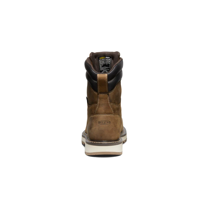 Keen Utility Men’s Cincinnati 8′ WP Safety Toe Boots-Belgian/Sandshell