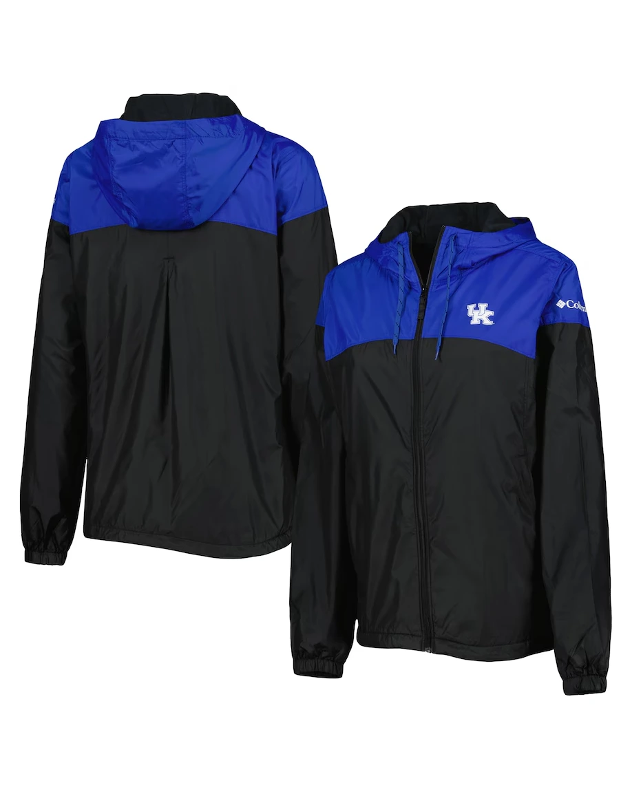 Kentucky Wildcats Full Zip Windbreaker Jacket - William Jacket