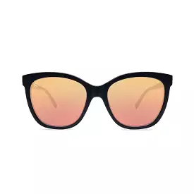 Knockaround Matte Black/Rose Gold Deja Views Sunglasses