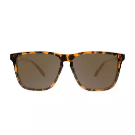 Knockaround Tortoiseshell/Polarized Amber Fast Lanes Sunglasses