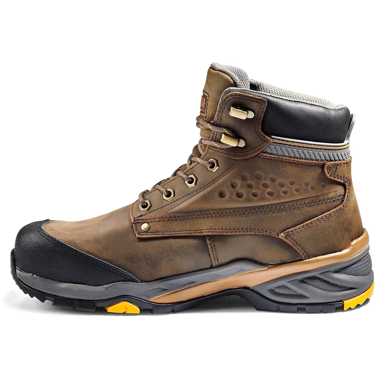 Kodiak Men's Crusade 6 Comp Toe WP Hiker Safety Work Boot -Brown- K4NKAD