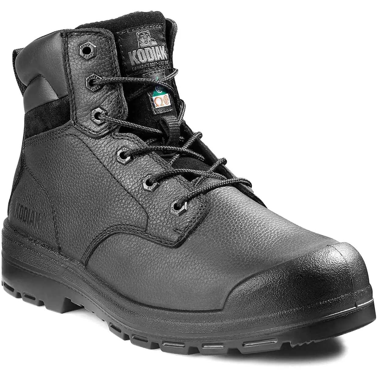 Kodiak Men's Greb 6 Steel Toe Safety Work Boot - Black - 4TH4BK