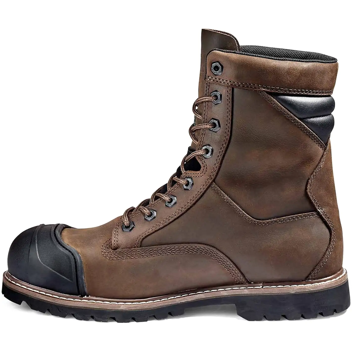 Kodiak Men's Mckinney M.U.T 8 Comp Toe WP Work Boot -Brown- 4TEPDB