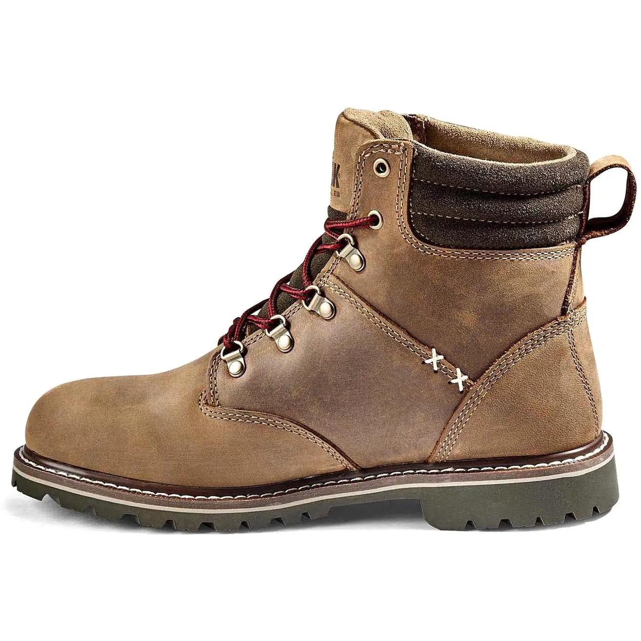 Kodiak Women's Bralorne 6 WP Slip Resist Safety Work Boot -Brown- 4TDSBN