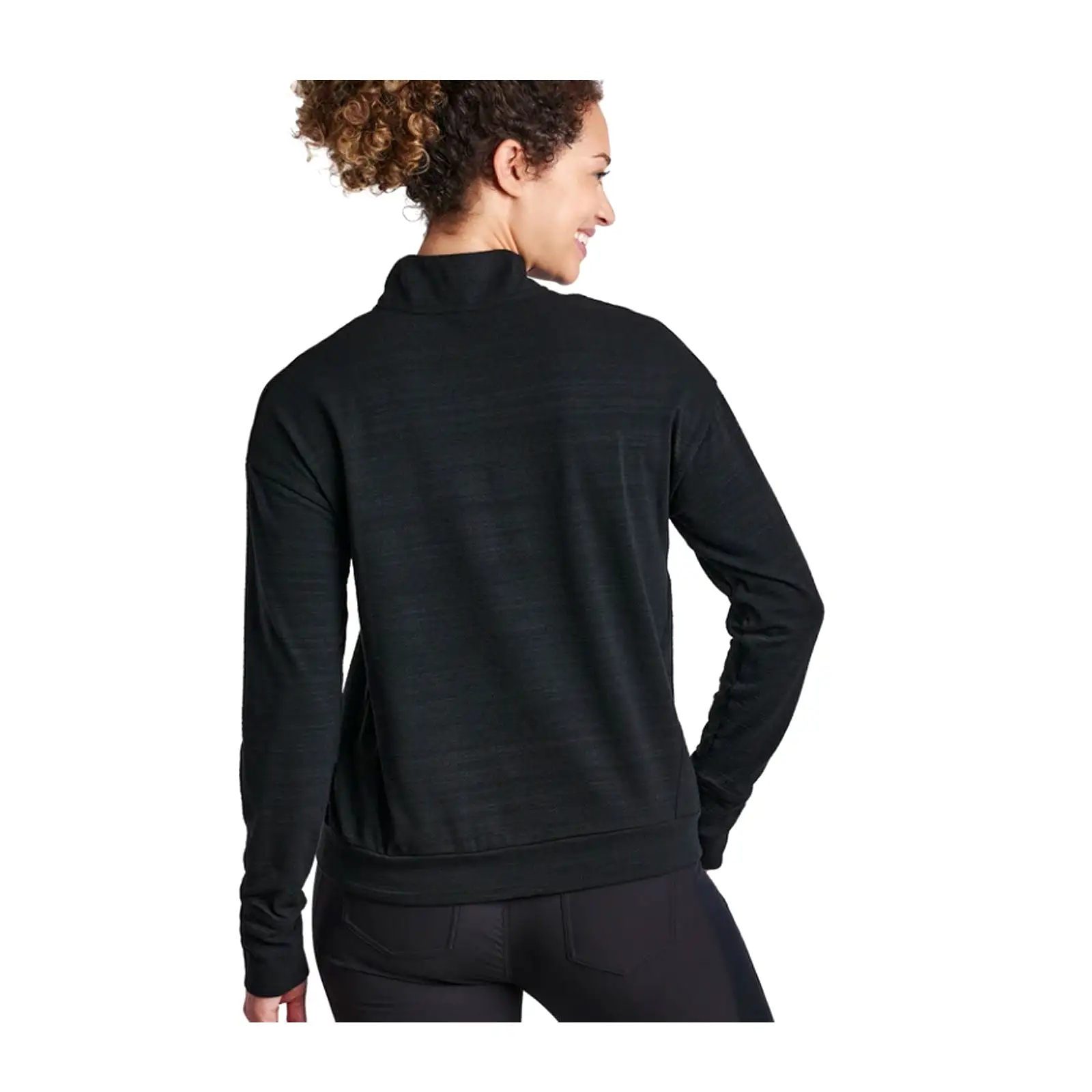 Kuhl Accel 1/2 Zip Long Sleeve Top (Women) - Black