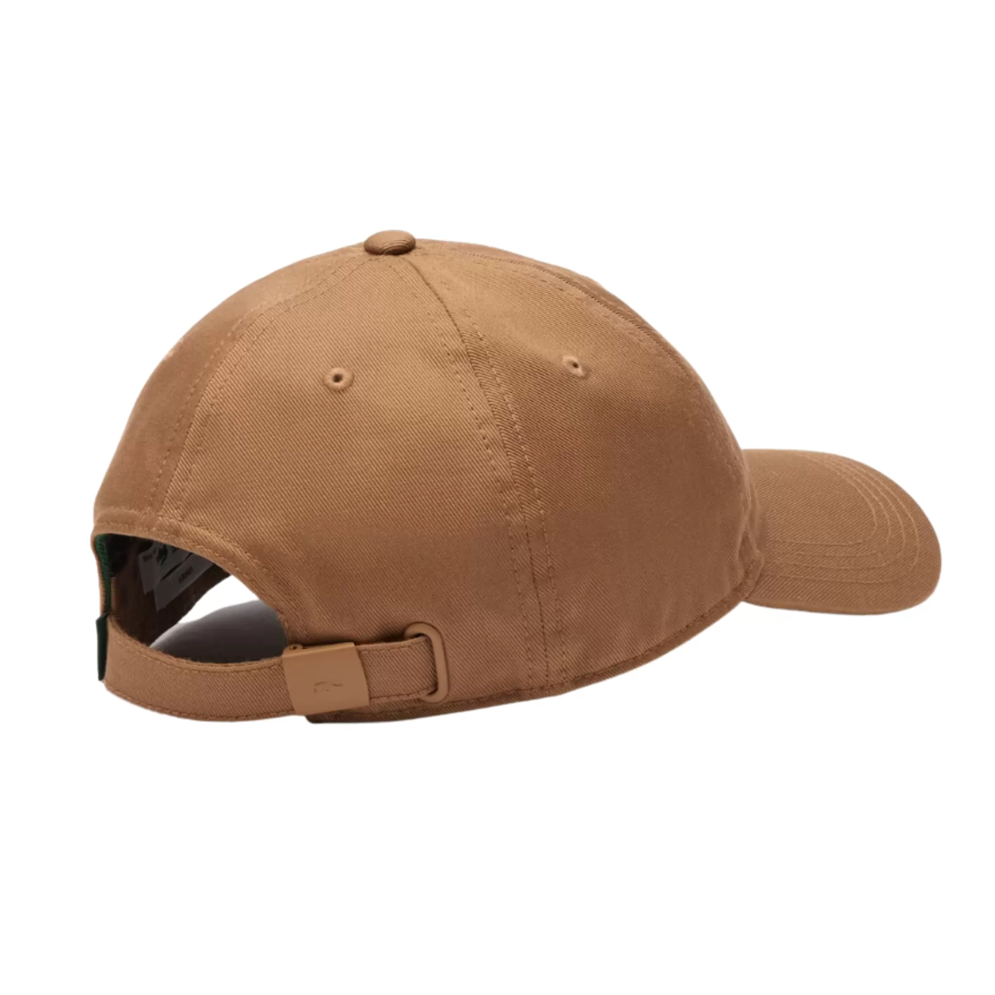 Lacoste Unisex Organic Cotton Twill Cap (Brown)