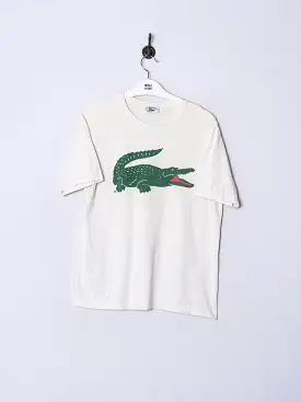 Lacoste White Cotton Tee