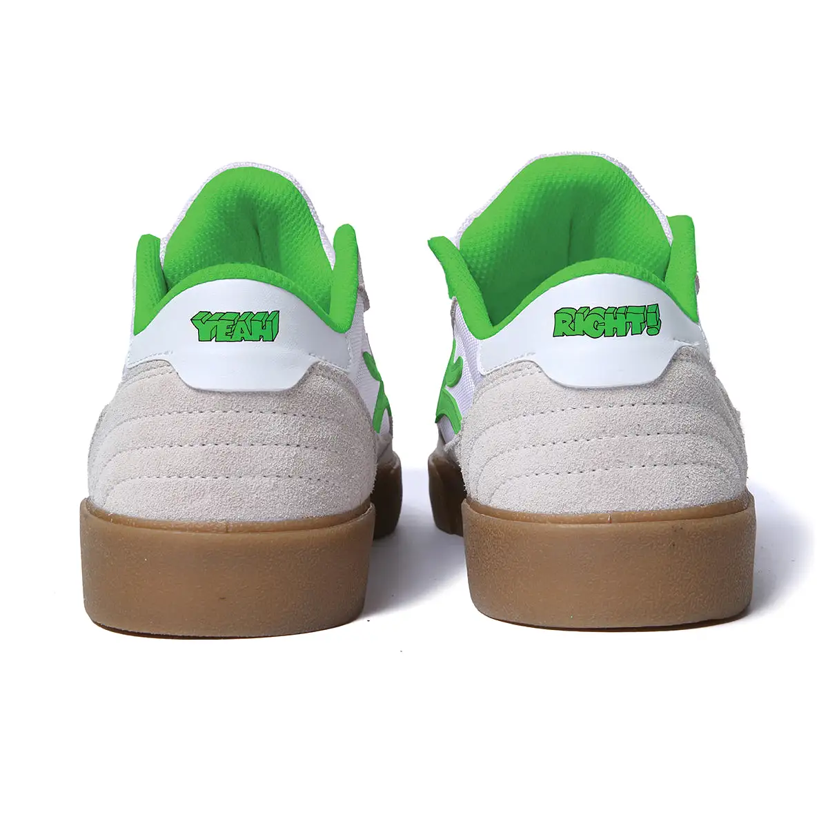 Lakai Cambridge White/UV Green Suede