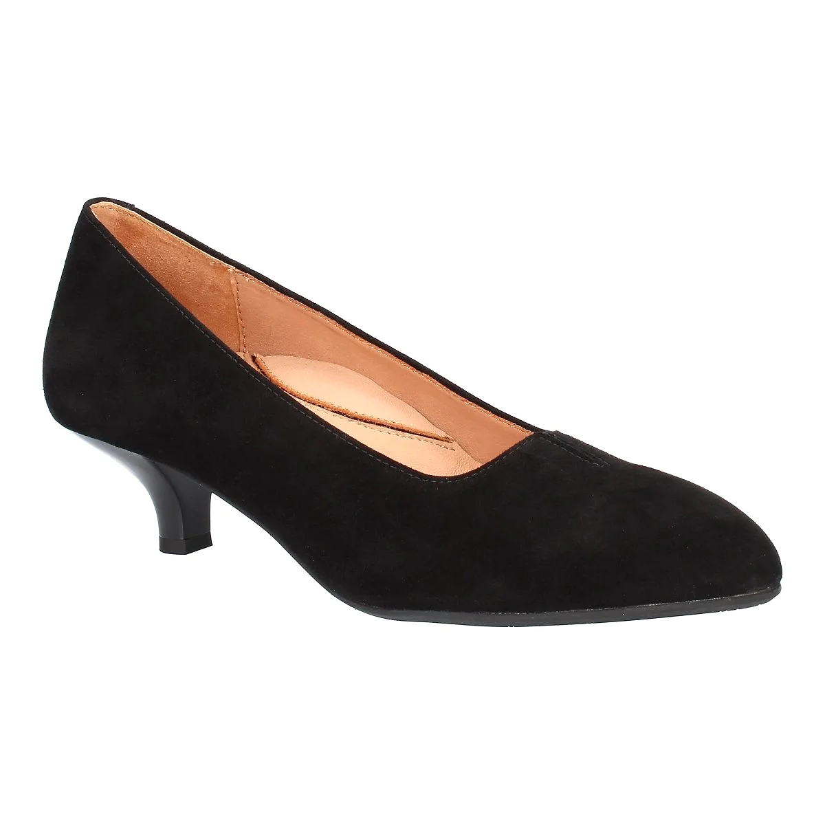 LAmour Des Pieds Women's Kavan Black Suede